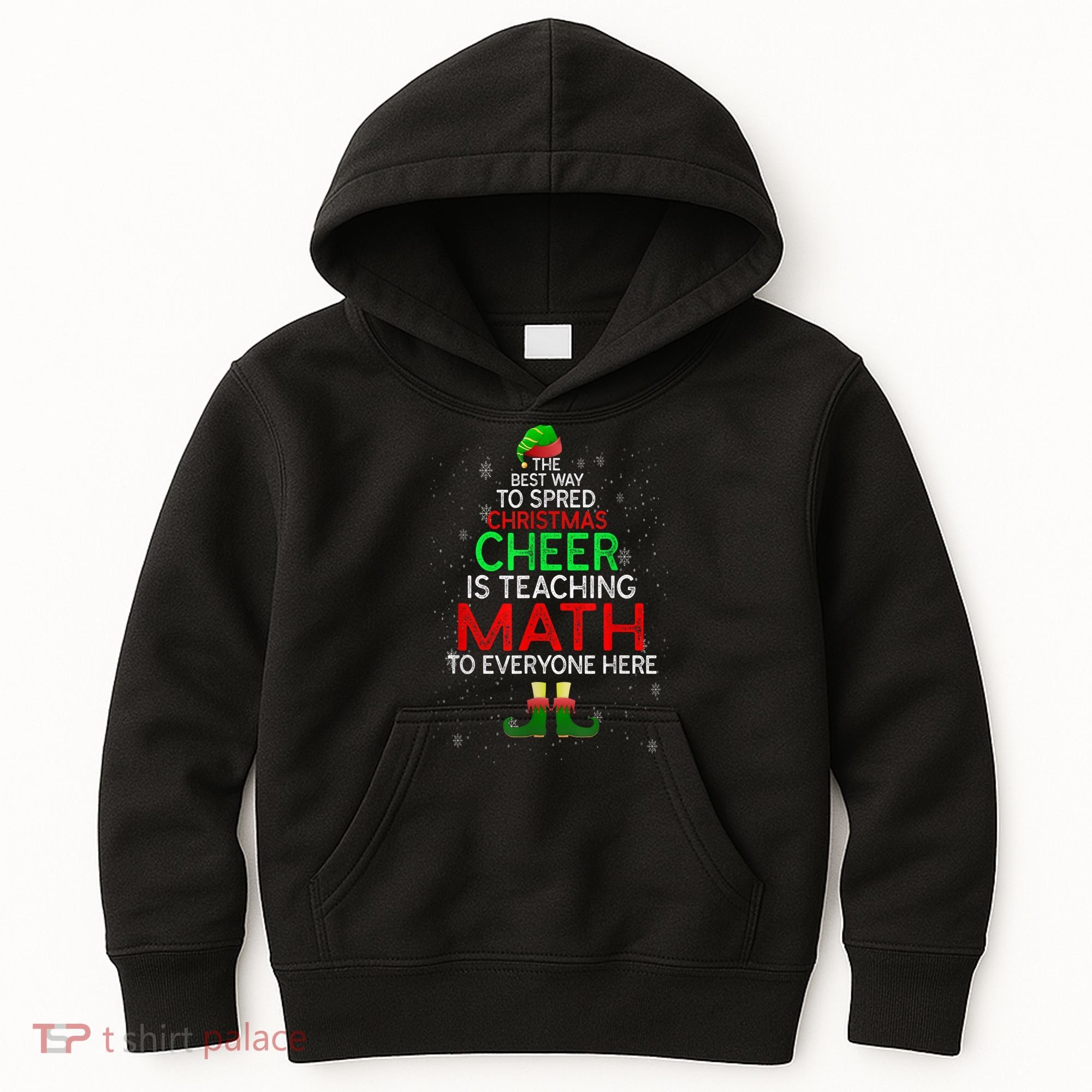 Math Teacher Funny Quote Christmas Kids Hoodie