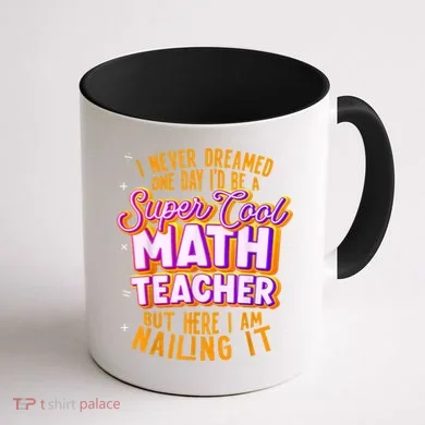 Math Teacher Funny Math Tee Math Lover Coffee Mug back