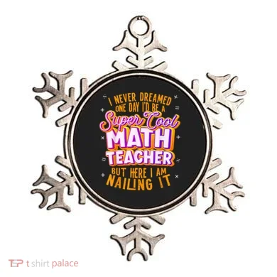Math Teacher Funny Math Tee Math Lover Ornament