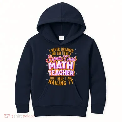 Math Teacher Funny Math Tee Math Lover Kids Hoodie