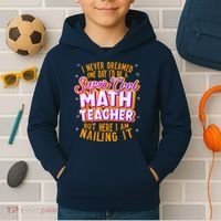 Math Teacher Funny Math Tee Math Lover Kids Hoodie thumb 2