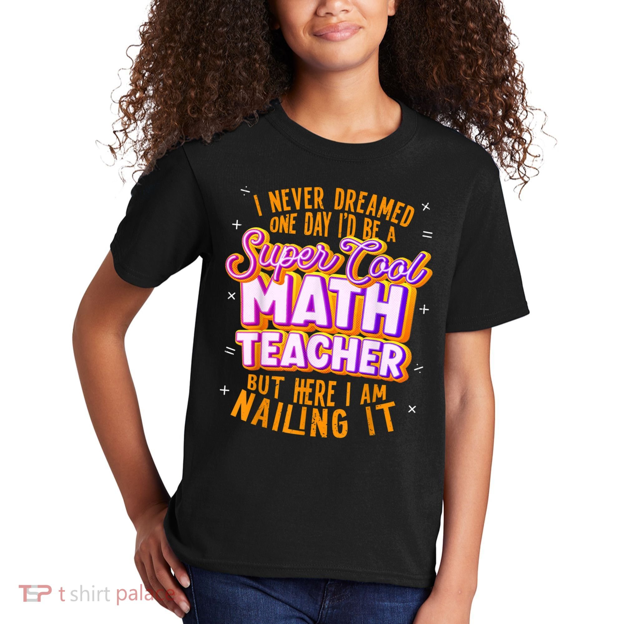 Math Teacher Funny Math Tee Math Lover Kids T-Shirt