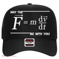 May The (F=m*dv/dt) Be With You Funny Gift For Physics Science Hat thumb 0