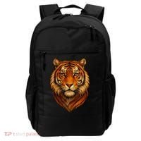 Majestic Tiger Face – Hyper Detailed Wild Animal Art Backpack thumb 0