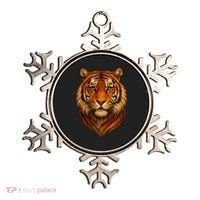 Majestic Tiger Face – Hyper Detailed Wild Animal Art Ornament thumb 0