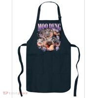 Moodeng The Famous Baby Pigmy Hippo Moodeng Funny Crew Apron thumb 0