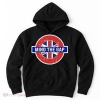Mind The Gap Great London Vacation Tourist / Travel Gift Hoodie thumb 0