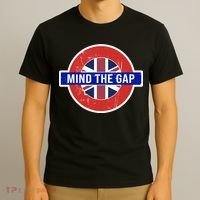 Mind The Gap Great London Vacation Tourist / Travel Gift T-Shirt thumb 3