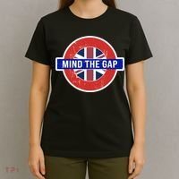 Mind The Gap Great London Vacation Tourist / Travel Gift T-Shirt thumb 4