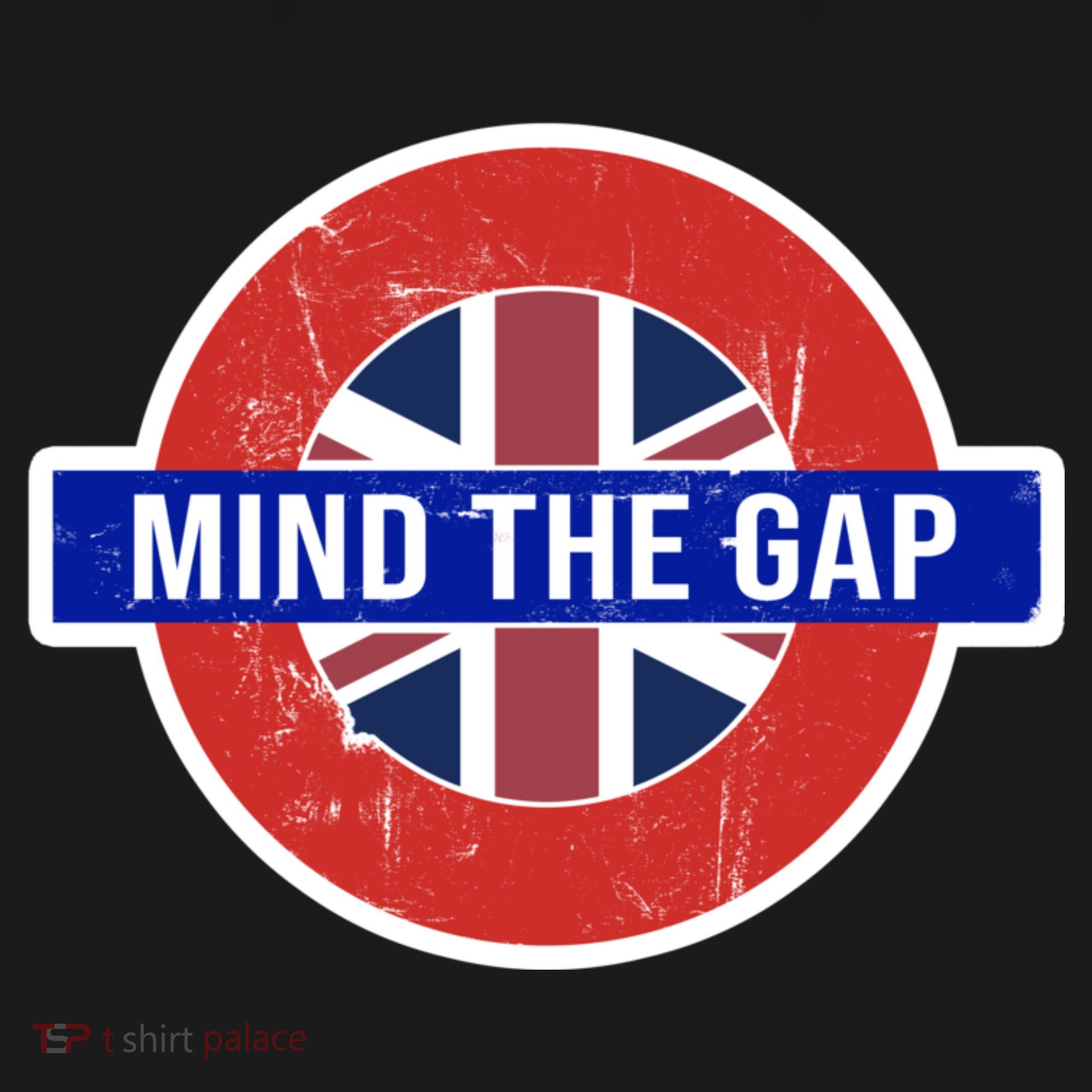 Mind The Gap Great London Vacation Tourist / Travel Gift Polo