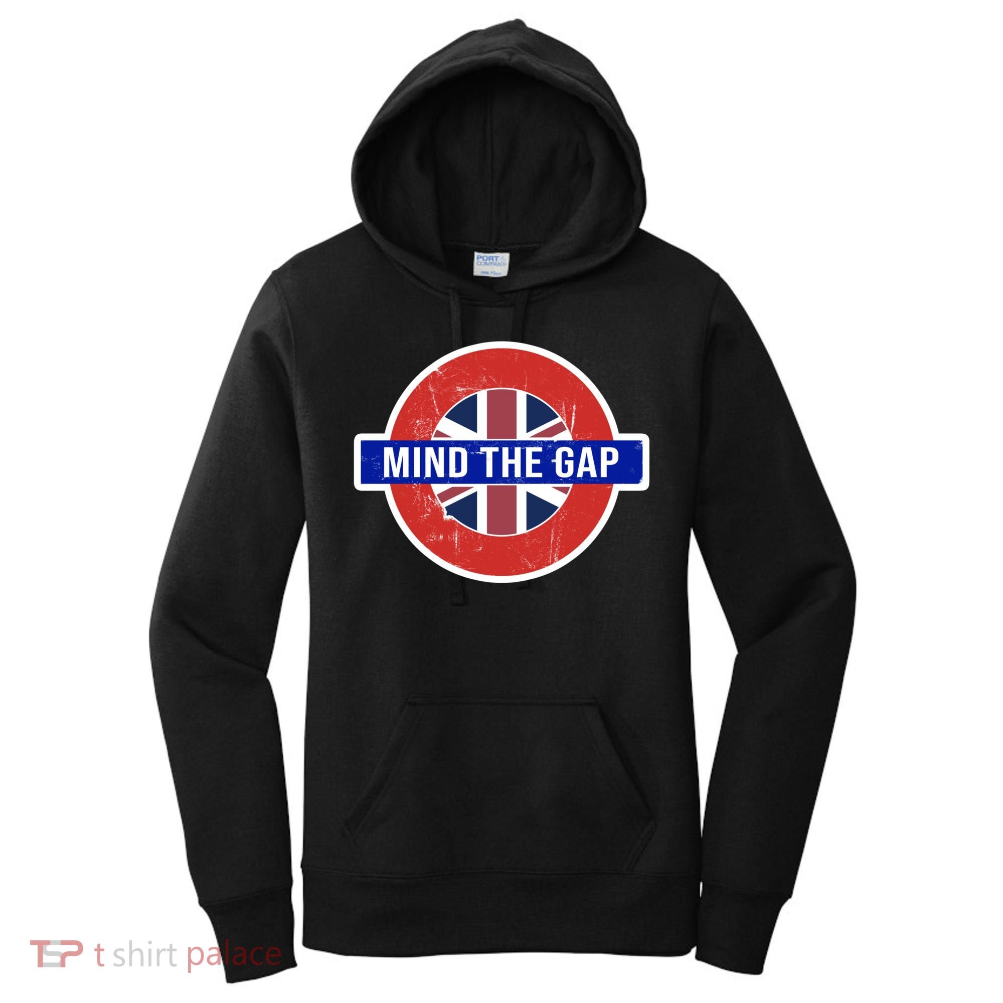 Mind The Gap Great London Vacation Tourist / Travel Gift Women's Hoodie