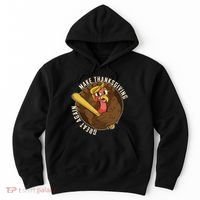 Make Thanksgiving Great Again Pro Trump Turkey Bat Hoodie thumb 0