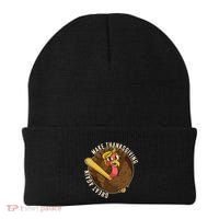 Make Thanksgiving Great Again Pro Trump Turkey Bat Beanie thumb 0