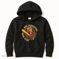 Make Thanksgiving Great Again Pro Trump Turkey Bat Kids Hoodie thumb 0