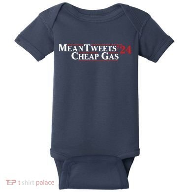 Mean Tweets Gas 2024 Baby Bodysuit