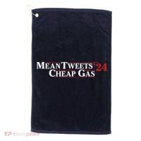 Mean Tweets Gas 2024 Golf Towel thumb 0