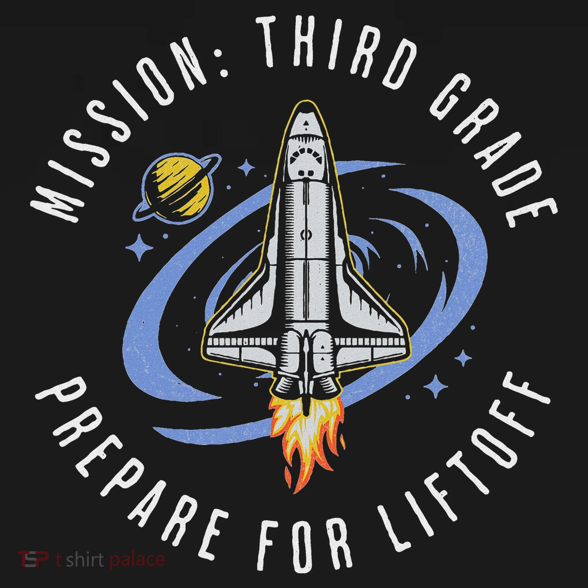 Mission Third Grade Space Rocket Back To School Vi Doggie Tank