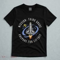 Mission Third Grade Space Rocket Back To School Vi T-Shirt thumb 5