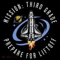 Mission Third Grade Space Rocket Back To School Vi Coaster thumb 2
