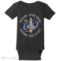 Mission Third Grade Space Rocket Back To School Vi Baby Bodysuit thumb 0