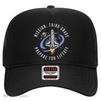 Mission Third Grade Space Rocket Back To School Vi Hat thumb 0