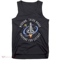 Mission Third Grade Space Rocket Back To School Vi Tank Top thumb 0