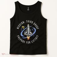 Mission Third Grade Space Rocket Back To School Vi Tank Top thumb 2
