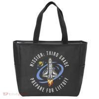 Mission Third Grade Space Rocket Back To School Vi Tote Bag thumb 0