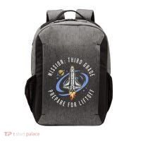 Mission Third Grade Space Rocket Back To School Vi Vector Backpack thumb 0
