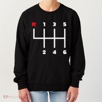 Manual Transmission Gear Shifter Pattern Women's Sweatshirt thumb 0
