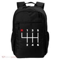 Manual Transmission Gear Shifter Pattern Backpack thumb 0