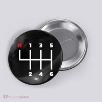 Manual Transmission Gear Shifter Pattern Button thumb 0