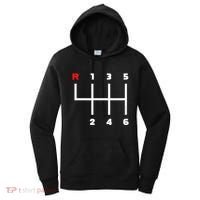 Manual Transmission Gear Shifter Pattern Women's Hoodie thumb 0
