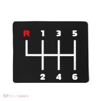 Manual Transmission Gear Shifter Pattern Mousepad thumb 0