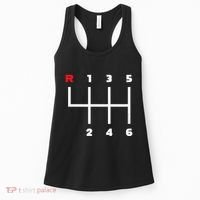 Manual Transmission Gear Shifter Pattern Women's Tank Top thumb 0