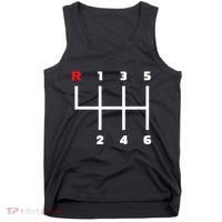 Manual Transmission Gear Shifter Pattern Tank Top thumb 0