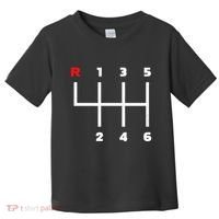 Manual Transmission Gear Shifter Pattern Toddler T-Shirt thumb 0