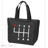 Manual Transmission Gear Shifter Pattern Tote Bag thumb 3