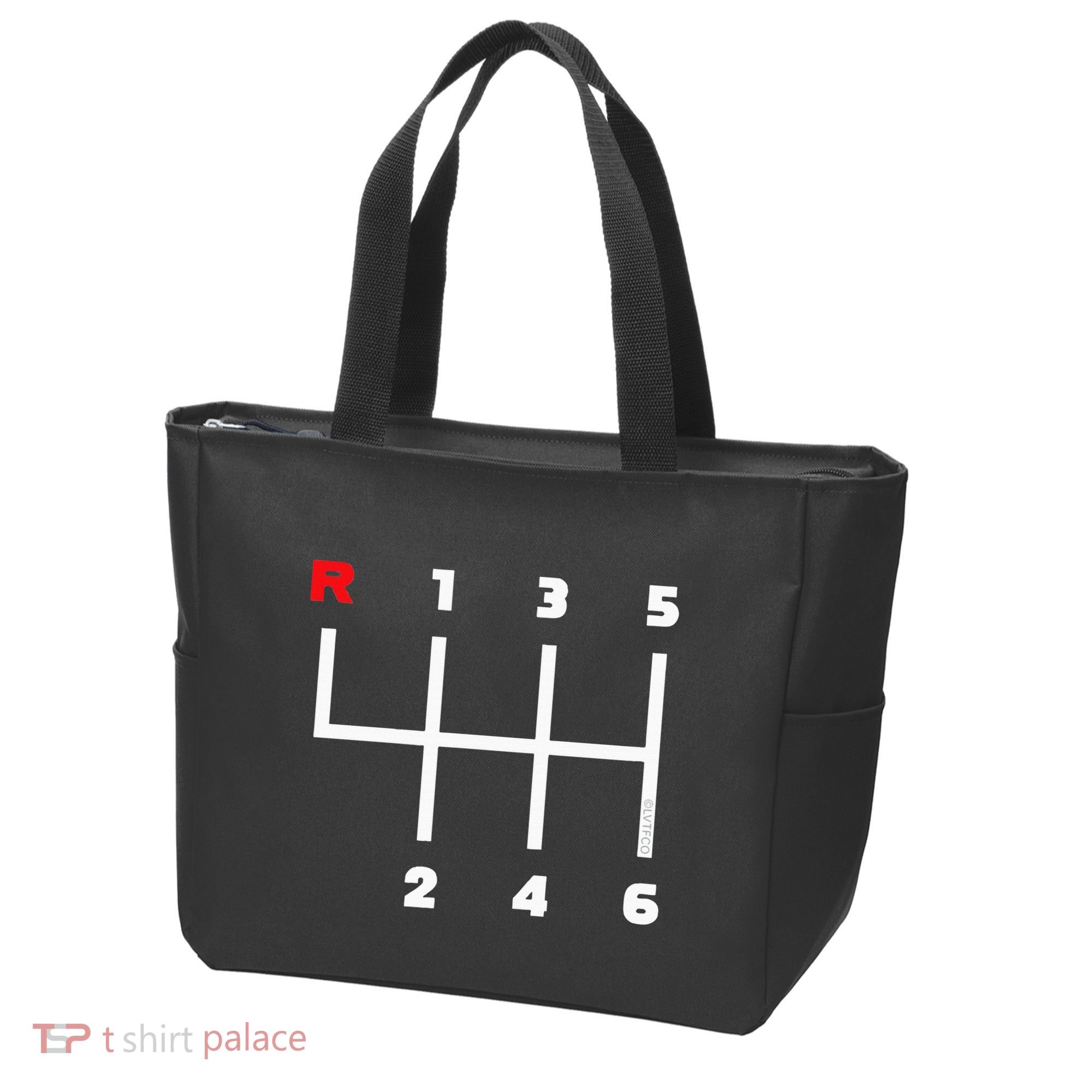 Manual Transmission Gear Shifter Pattern Tote Bag