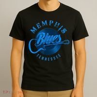 Memphis Tennessee Guitar Vintage T-Shirt thumb 3