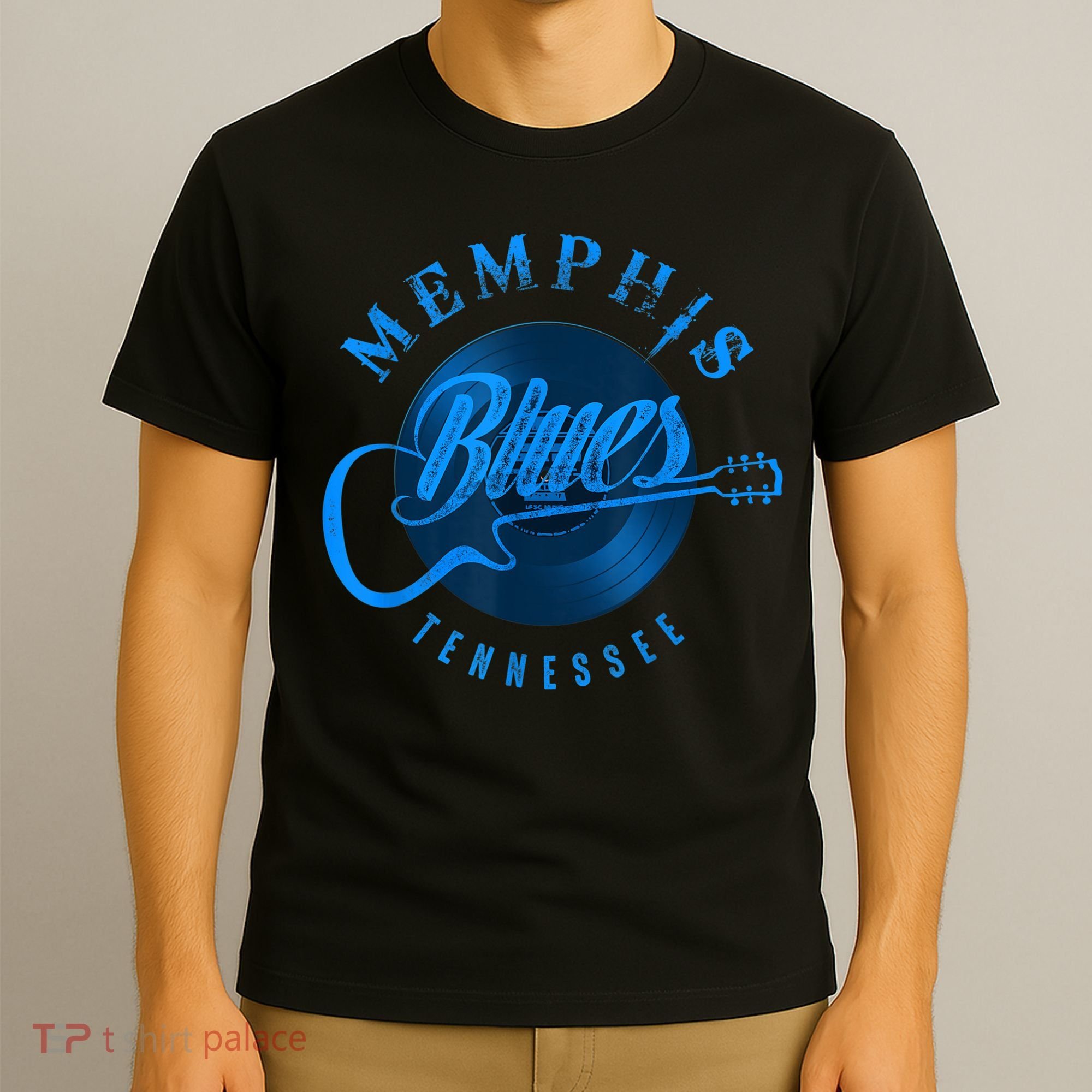 Memphis Tennessee Guitar Vintage T-Shirt