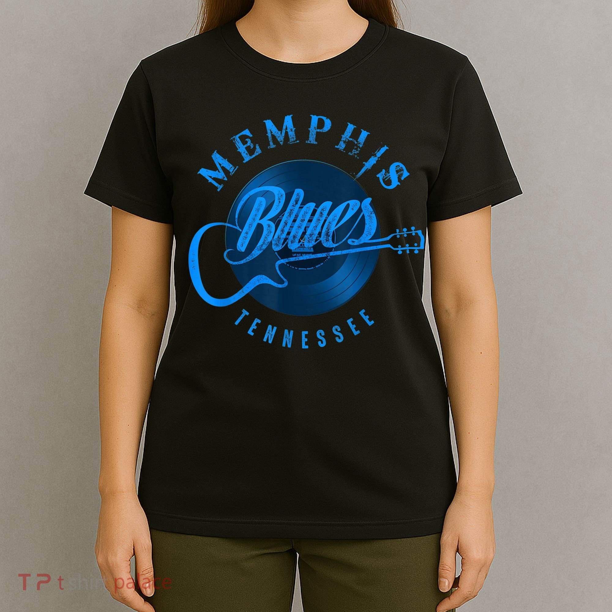 Memphis Tennessee Guitar Vintage T-Shirt
