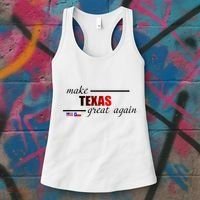 Make Texas Great Again Women's Tank Top thumb 3