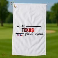 Make Texas Great Again Golf Towel thumb 1