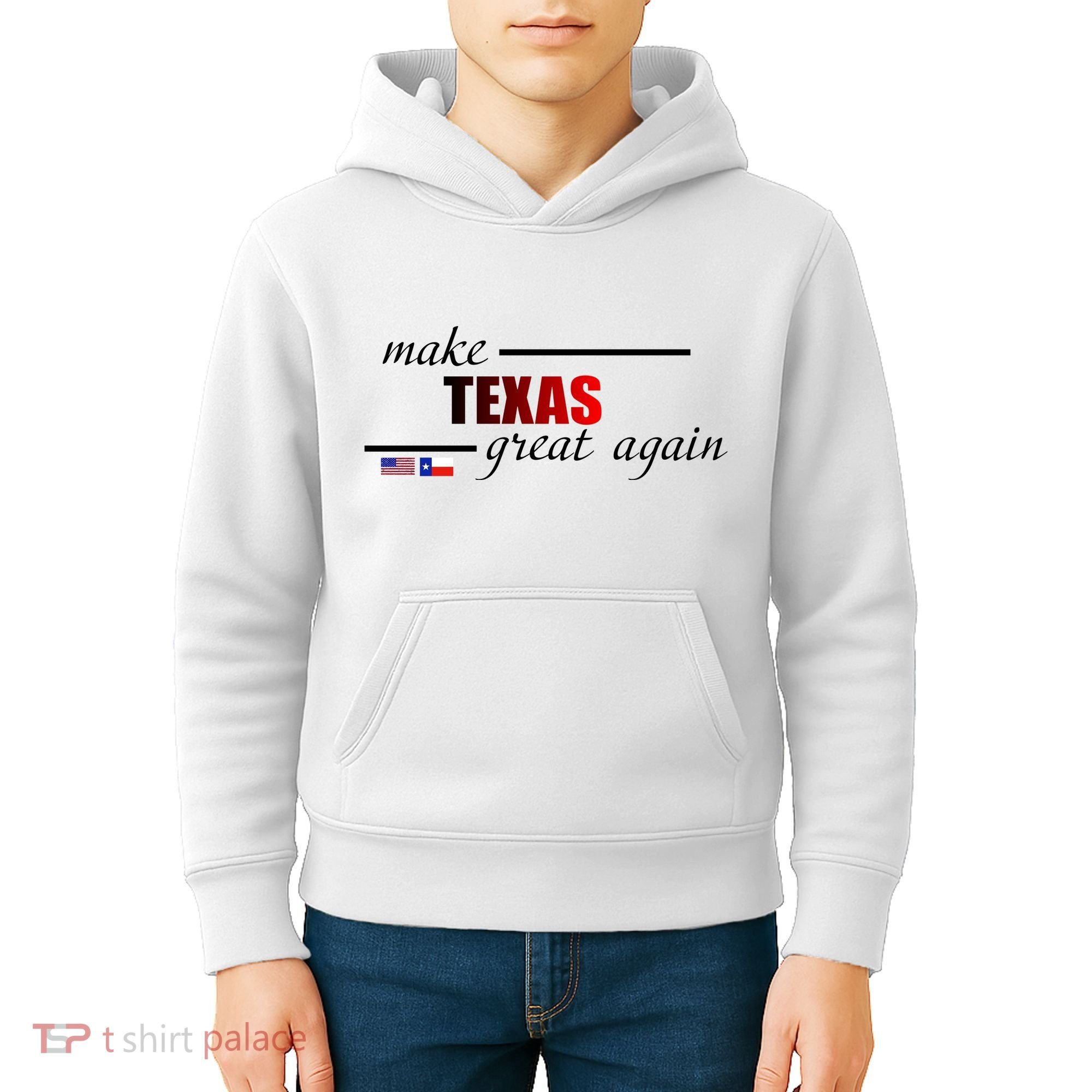 Make Texas Great Again Kids Hoodie