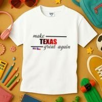 Make Texas Great Again Kids T-Shirt thumb 3