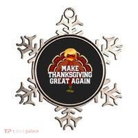 Make Thanksgiving Great Again Trump Turkey Ornament thumb 0