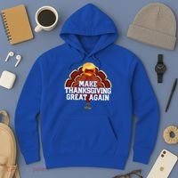 Make Thanksgiving Great Again Trump Turkey Hoodie thumb 3