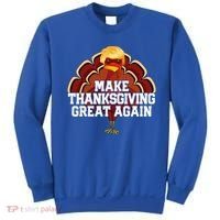 Make Thanksgiving Great Again Trump Turkey Sweatshirt thumb 0