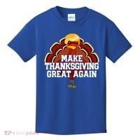 Make Thanksgiving Great Again Trump Turkey Kids T-Shirt thumb 0